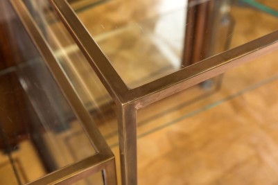 brass frame cabinet